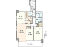 【神奈川県/相模原市南区双葉】コスモ相模大野パークステージ 間取り図
