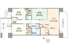 【神奈川県/座間市南栗原】ディーフィールさがみ野 間取り図