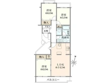 【神奈川県/相模原市南区相模大野】ロビーシティ相模大野5番街 13号棟 間取り図