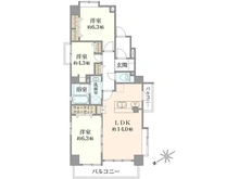 【神奈川県/相模原市中央区相模原】オーベル相模原 間取り図