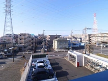 【神奈川県/相模原市中央区東淵野辺】キャッスル相模原 眺望：バルコニーから