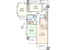 【神奈川県/横浜市旭区鶴ケ峰本町】ステイツ鶴ヶ峰 間取り図