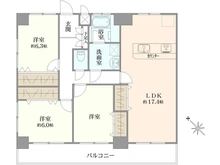 【神奈川県/相模原市南区相模大野】グレイス相模大野 間取り図