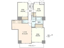 【神奈川県/相模原市緑区橋本】グラントーレ橋本 間取り図