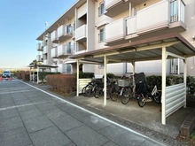 【神奈川県/厚木市岡田】厚木リバーサイド8号棟 駐輪場