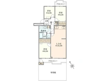 【神奈川県/厚木市岡田】厚木リバーサイド8号棟 間取り図