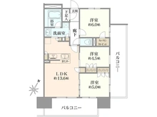 【神奈川県/相模原市南区上鶴間本町】プレシス相模大野 間取り図