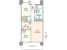 【神奈川県/大和市中央】ディアスタ大和 間取り図