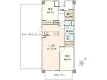 【神奈川県/海老名市上今泉】ライオンズマンションかしわ台 間取り図