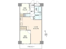 【神奈川県/大和市桜森】ニューファミール桜森 間取り図