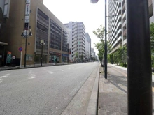 【神奈川県/厚木市中町】レーベン本厚木ザマスターズタワー 前面道路