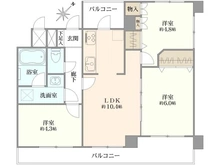 【神奈川県/相模原市中央区淵野辺本町】グリーンコーポ淵野辺 間取り図