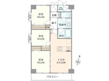 【神奈川県/大和市深見西】ライオンズマンション大和 間取り図