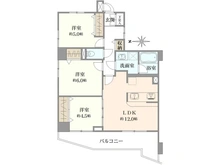 【神奈川県/厚木市妻田北】朝日プラザ本厚木 間取り図
