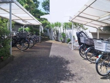 【神奈川県/海老名市上今泉】かしわ台パークハイツ 駐輪場