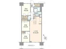 【神奈川県/相模原市中央区相模原】プレシス相模原リベール 間取り図