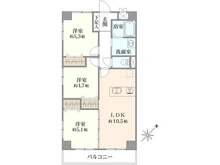 【神奈川県/相模原市中央区相模原】レクハイム相模原 間取り図