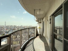 【神奈川県/大和市下鶴間】ダイアパレス鶴間 バルコニー