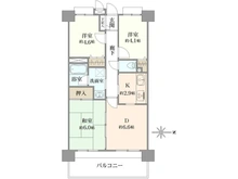 【神奈川県/相模原市緑区西橋本】ライオンズガーデン橋本 間取り図