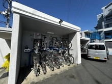 【神奈川県/相模原市中央区東淵野辺】キャッスル相模原 駐輪場