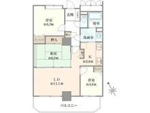【神奈川県/相模原市緑区橋本】グラントーレ橋本 間取り図