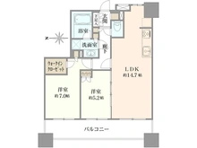 【神奈川県/厚木市中町】ベルドゥムール本厚木 間取り図