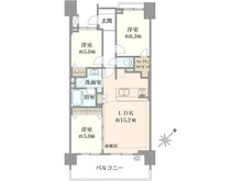 【神奈川県/大和市中央林間】プラウディア中央林間 間取り図