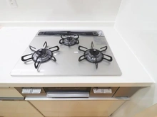 【神奈川県/大和市南林間】セントレー南林間 キッチン：三口コンロ