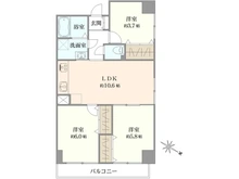 【神奈川県/大和市中央】丸増大和中央ハイツ 間取り図