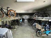 【神奈川県/相模原市南区上鶴間本町】サンクレイドルつきみ野 駐輪場