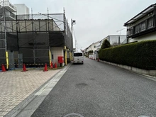 【神奈川県/大和市中央林間西】中央林間レジデンス ハウスウエスト 前面道路