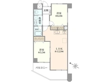 【神奈川県/座間市ひばりが丘】ライオンズマンション南林間第2 間取り図