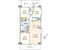 【神奈川県/相模原市緑区西橋本】芙蓉アクティス橋本 間取り図