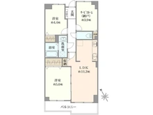 【神奈川県/座間市相武台】相武台一丁目パーク・ホームズ 間取り図