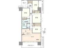 【神奈川県/大和市中央林間】ドレッセ中央林間ディライトコート 間取り図