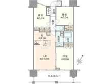 【神奈川県/大和市南林間】プレシス南林間 間取り図