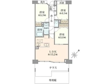 【神奈川県/相模原市南区上鶴間本町】ルイシャトレ町田ヒルズ 間取り図