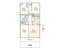 【神奈川県/海老名市東柏ケ谷】ヴァンハウスさがみ野II 間取り図