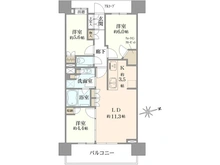 【東京都/町田市鶴間】ドレッセタワー南町田グランベリーパーク 間取り図