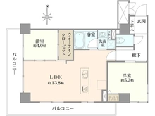 【神奈川県/海老名市中央】ロイヤルステージ海老名III 間取り図