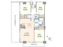 【神奈川県/座間市広野台】ライオンズマンション相武台前 間取り図