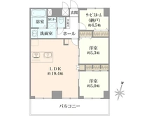 【神奈川県/相模原市中央区淵野辺】ライオンズプラザ淵野辺 間取り図