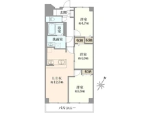 【神奈川県/相模原市南区相模大野】相模大野ハイライズ 間取り図