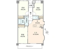 【神奈川県/相模原市南区上鶴間本町】ドラゴンマンション町田弐番館 間取り図