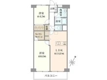 【神奈川県/相模原市南区上鶴間本町】メゾン鹿島台 間取り図