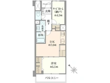 【神奈川県/相模原市中央区淵野辺】ライオンズマンション淵野辺 間取り図