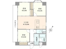 【神奈川県/座間市小松原】ボヌールガーデン 南林間 間取り図