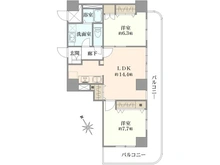 【神奈川県/相模原市中央区水郷田名】アメニティタワー相模原 間取り図