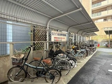 【神奈川県/厚木市中町】厚木セントラルハイツ 駐輪場
