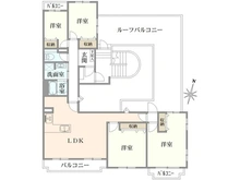 【神奈川県/相模原市南区相模大野】ロビーシティ相模大野五番街 12号棟 間取り図